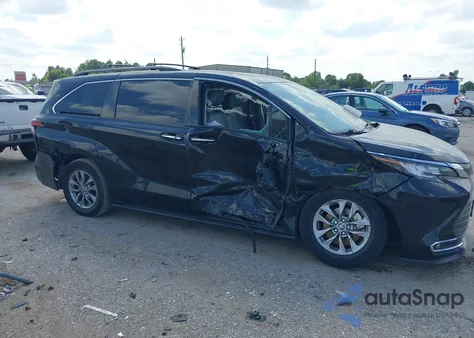 2021 Toyota Sienna Xle from USA, damaged, VIN 5TDYRKEC8MS030289